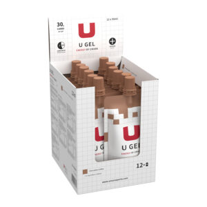 U Gel (30g Carbs) Skruvkork Choklad / Kaffe + Koffein (12st)