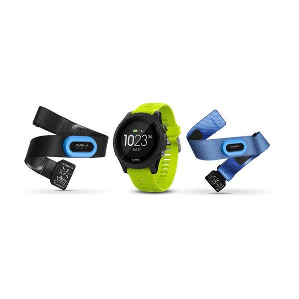 Forerunner® 935, Tri-paket (svarta med gul band)