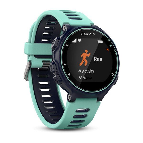 Forerunner® 735XT, Midnattsblå/Frostigt blå