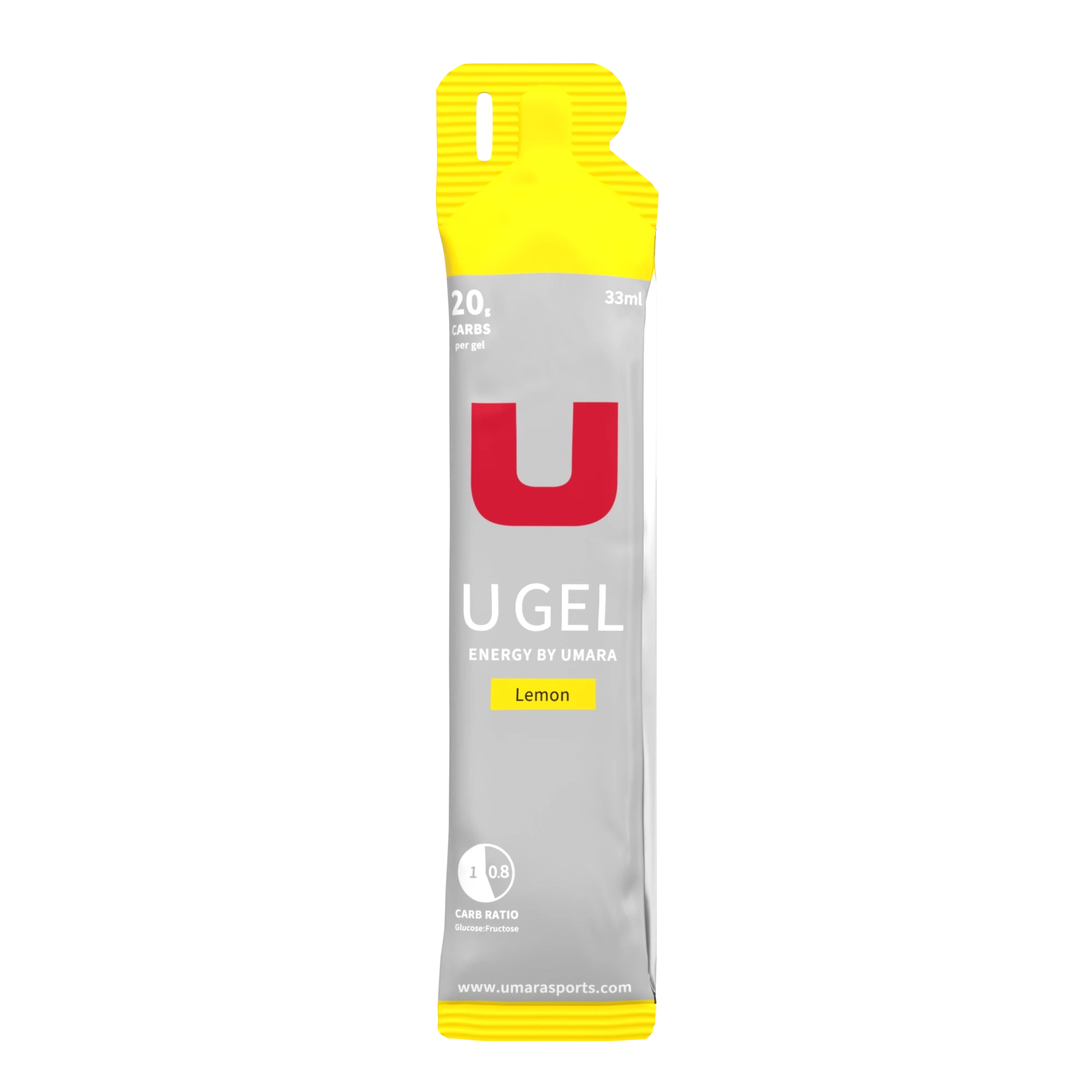 U Gel 20g Carbs – Citron