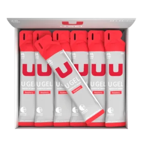 U Gel 20g Carbs - Hallon Låda