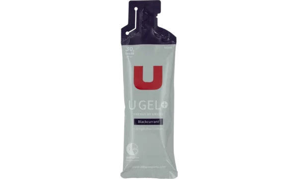 U Gel (30g Carbs) Svartvinbär + koffein