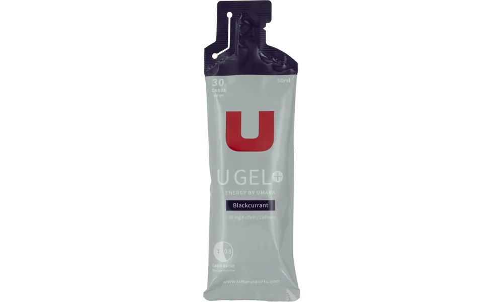 U Gel (30g Carbs) Svartvinbär + koffein