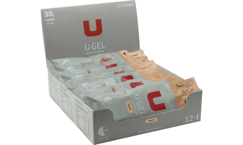 U Gel (30g Carbs) Persika (12st)