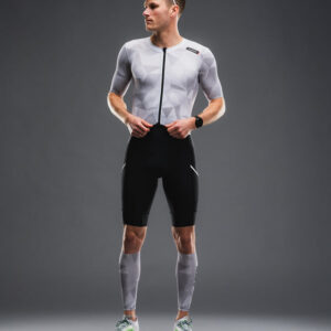 TEMPO! TWO Tri Suit - White/Grey